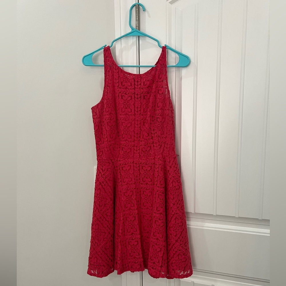 Red Lace Dress